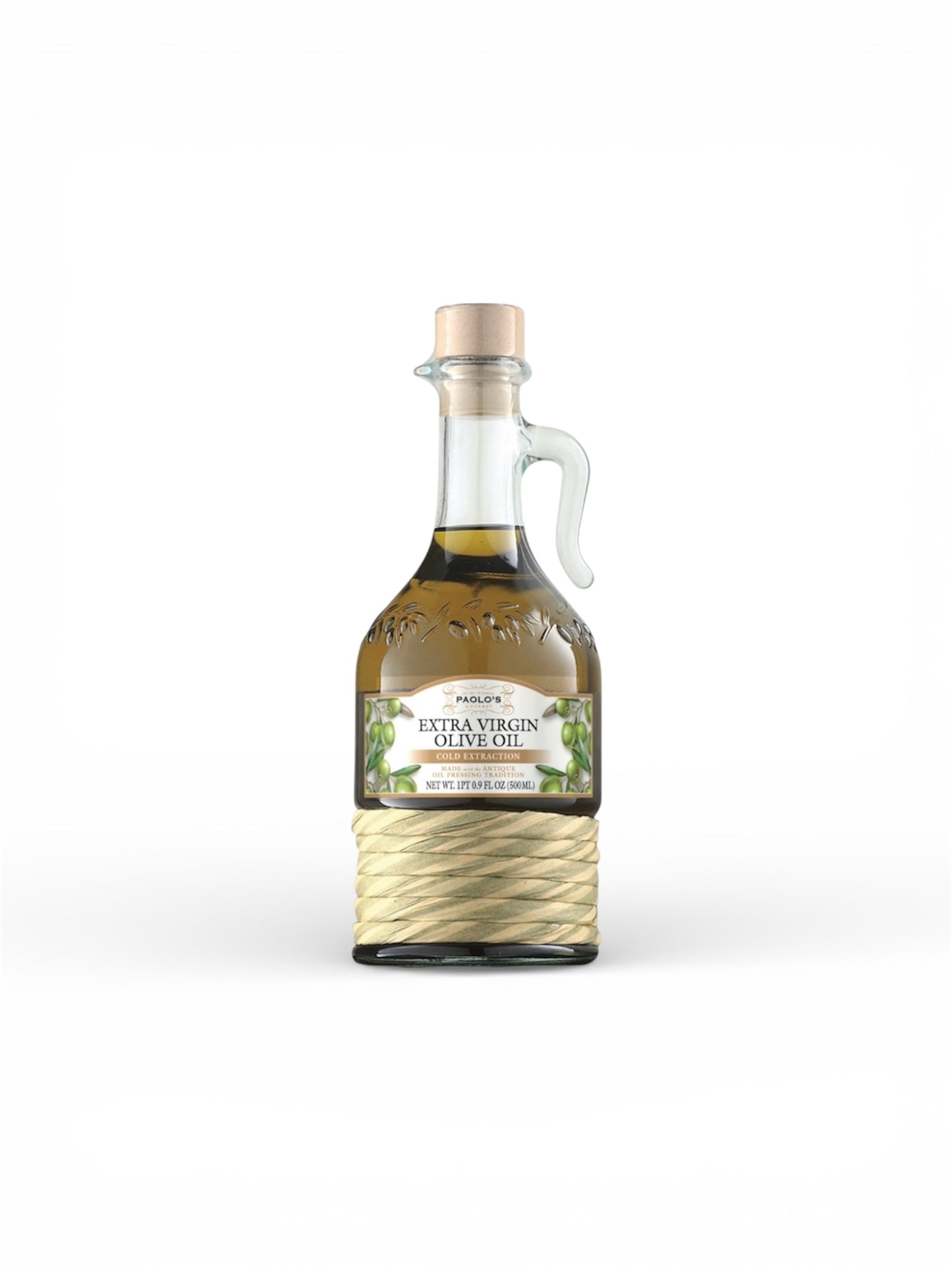 Extra Virgin Olive Oil With Straw