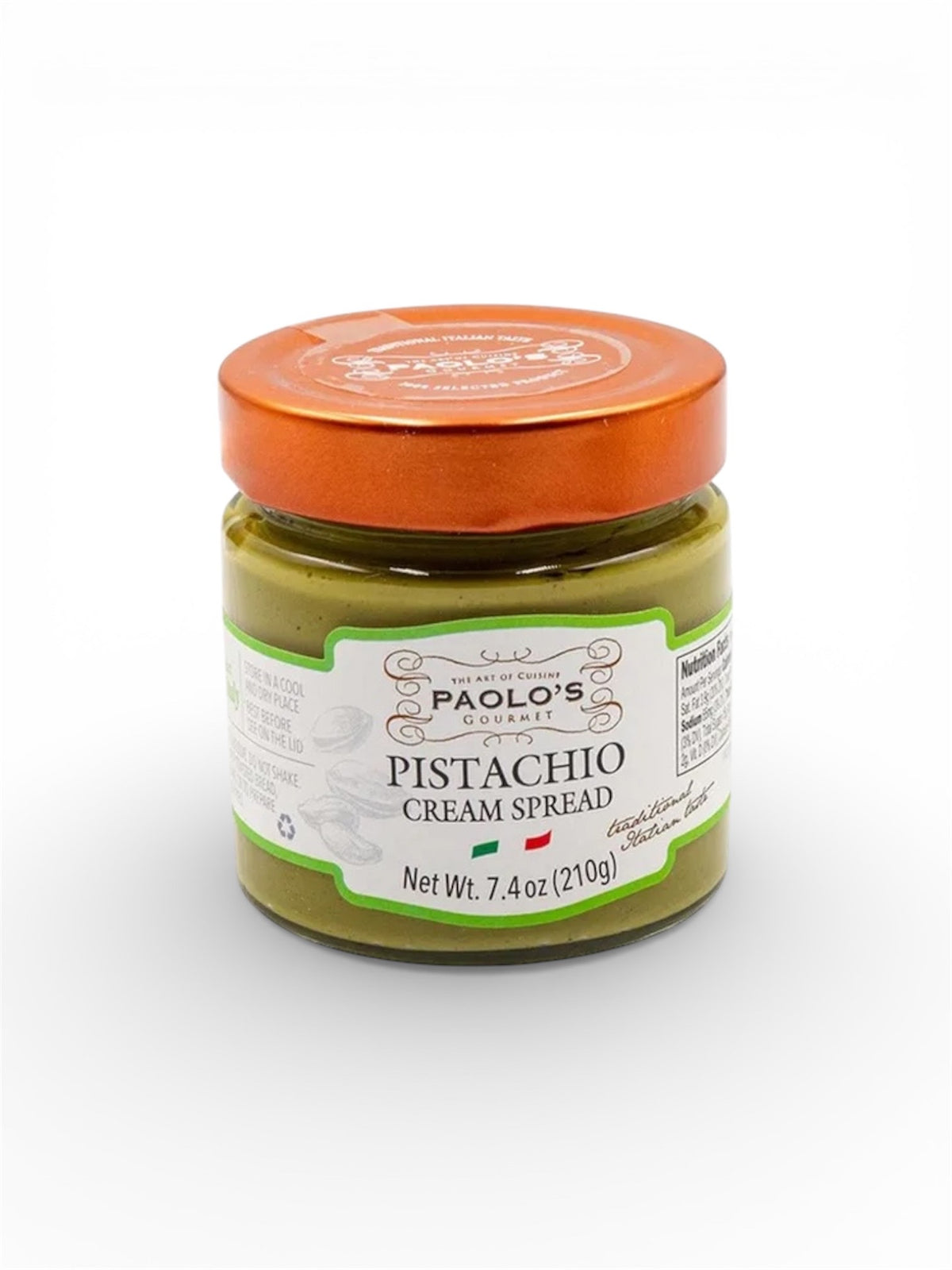 Paolo Pistachio Cream Spread – 7.4 oz